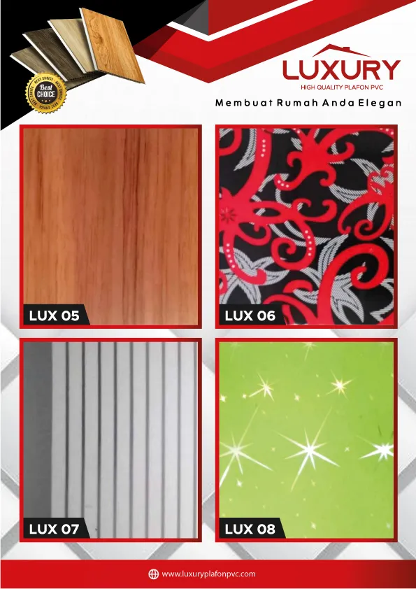 Luxury Plafon PVC (LUX 05 - LUX 08)